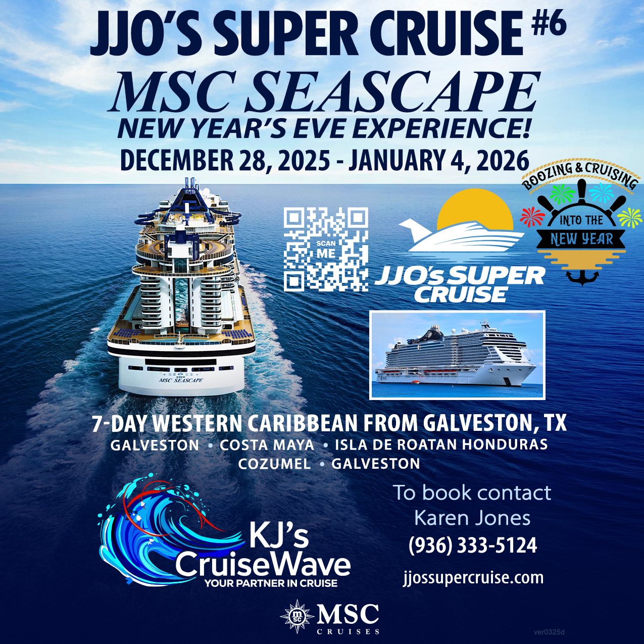 JJO's SUPER CRUISE Spring Break 2025 Booze Cruise 3